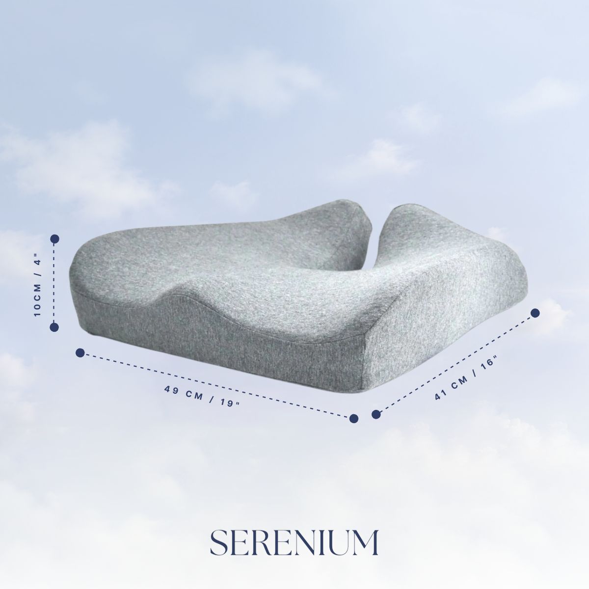 Serenium™ Support – Cuscino Posturale da Ufficio